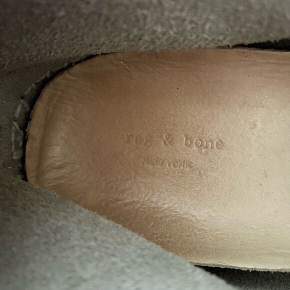 Rag & Bone Ghita Moccasins Shoes Suede 7 - Picture 7 of 9